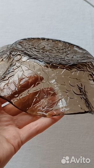 Парные сервировочные блюда, стекло