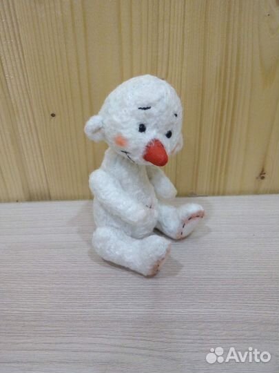 Игрушка интерьерная ручной работы Снеговик
