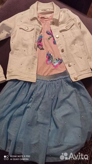 Одежда для девочки пакетом 146