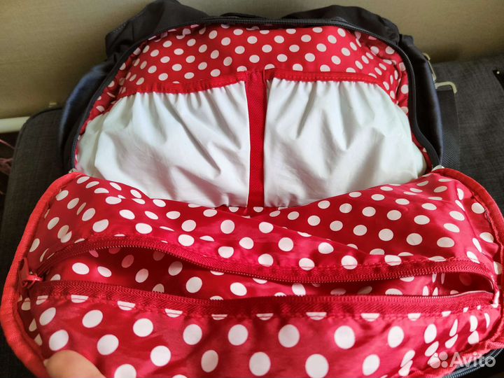 Сумка для мамы Mothercare на коляску серая