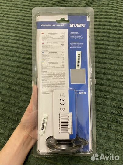Микрофон sven mk-490