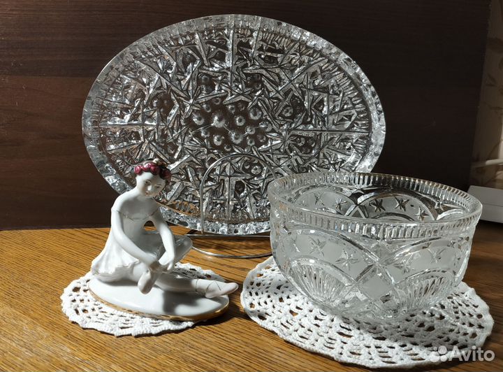Набор хрустальной посуды
