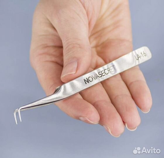 Пинцет для наращивания ресниц