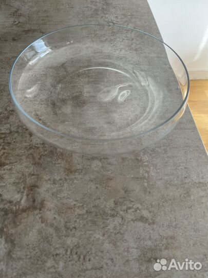 Блюдо стеклянное