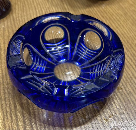 Хрустальная пепельница Bohemia