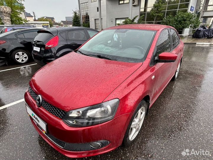 Volkswagen Polo 1.6 AT, 2012, 157 543 км