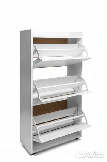 Обувница белая