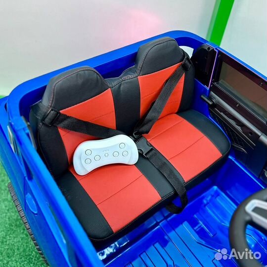 Электромобиль Bmw новый синий с пультом