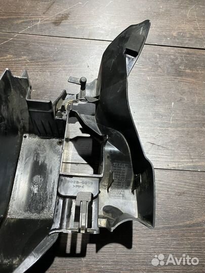 Пластик под аккумулятор для Kawasaki ER6n 12-16