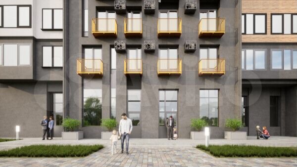 2-к. квартира, 61,8 м², 6/12 эт.