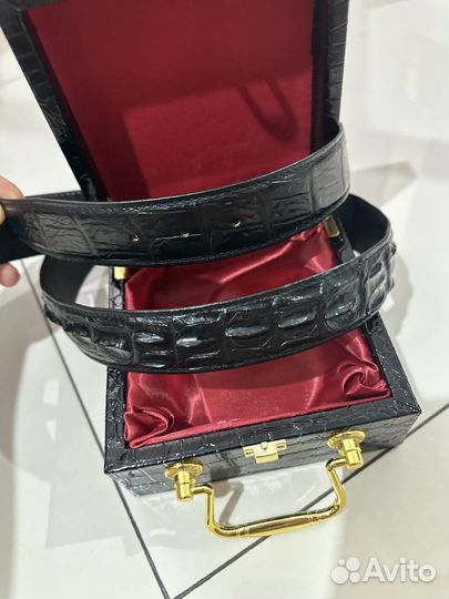 Крокодиловый ремень