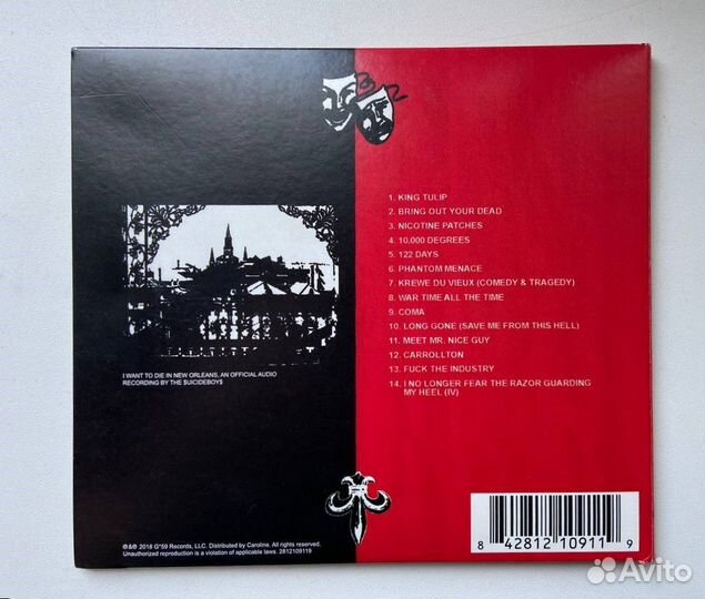 Suicideboys - I Want To Die In New Orleans CD 2018