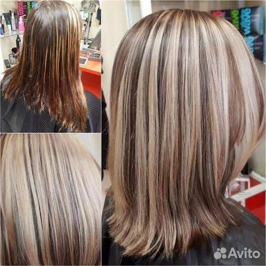 Услуги парикмахера. Окраска, холод.восстан.волос