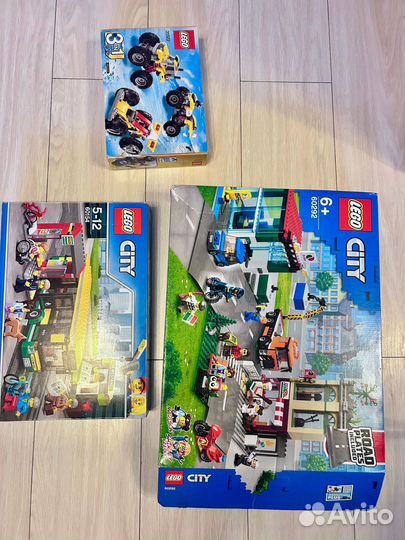 Пустые коробки от lego