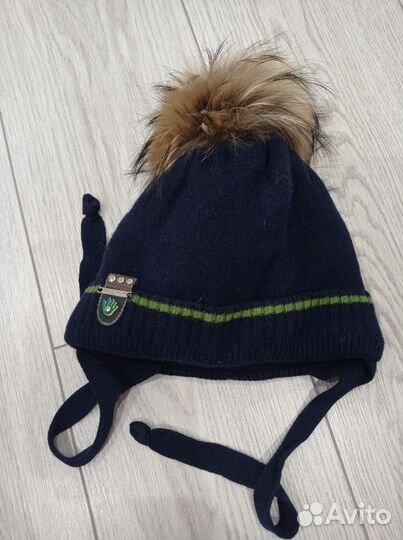 Шапка для мальчика зимняя