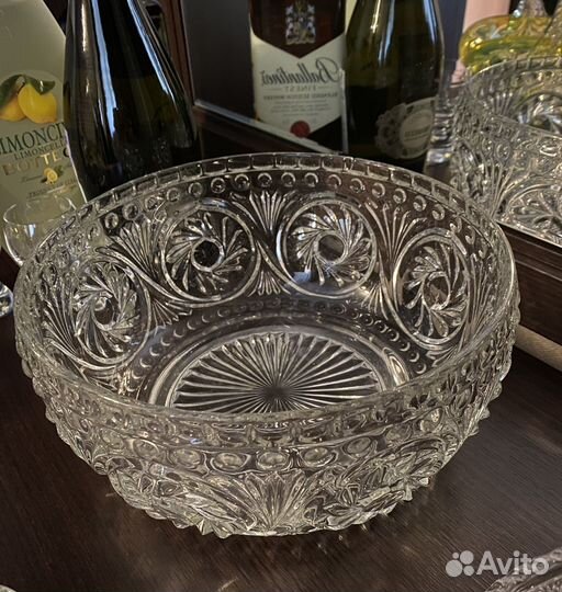 Вазы хрустальные