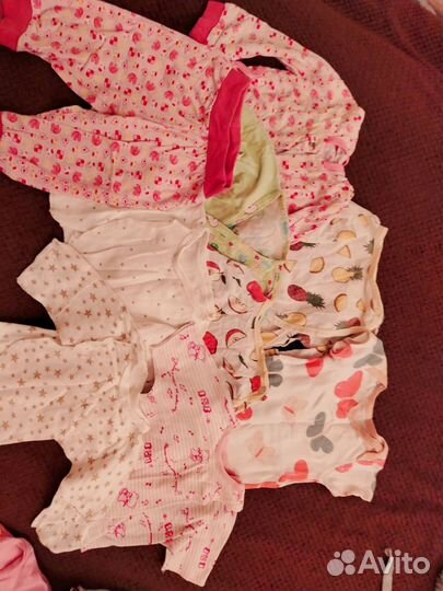 Детские вещи пакетом на девочку от 0 до 9
