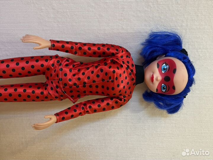 Большая кукла 75 см Леди Баг в отличном состоянии