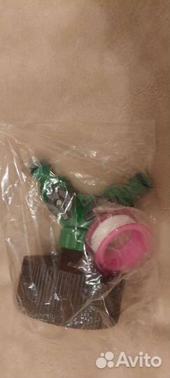 Переходник с краном на еврокуб (адаптер)