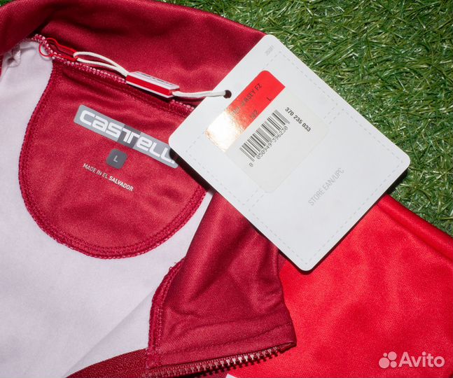 Castelli L джерси утепленное велосипедное новое