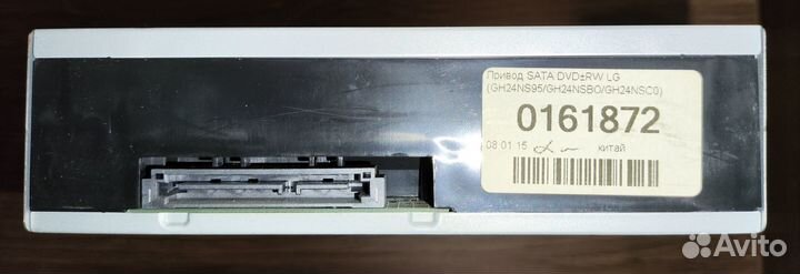 Оптический привод SATA dvdrw LG GH24NS95 Black