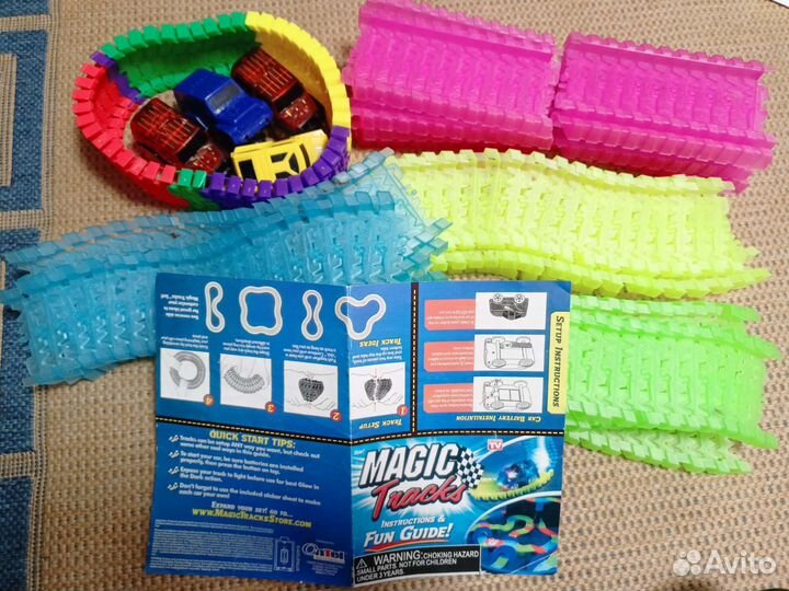 Гибкий трек, трасса. Magic Tracks