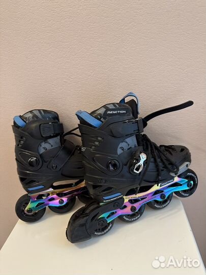 Детские раздвижные ролики reaction р 32-35