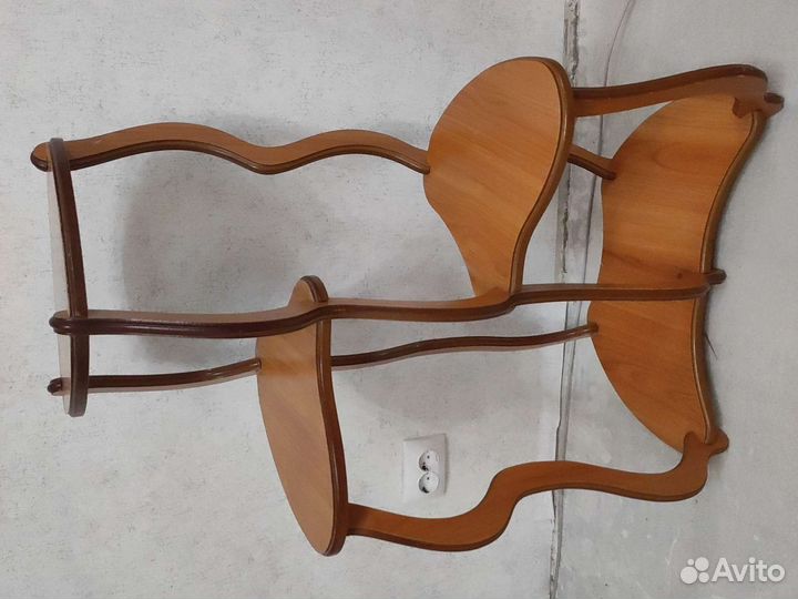 Подставка для цветов напольная деревянная