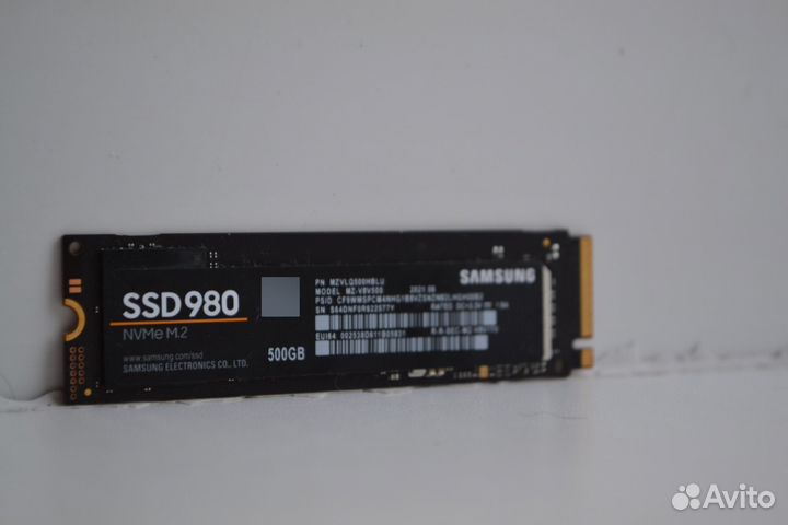 SSD Samsung 980 M2 500 гб