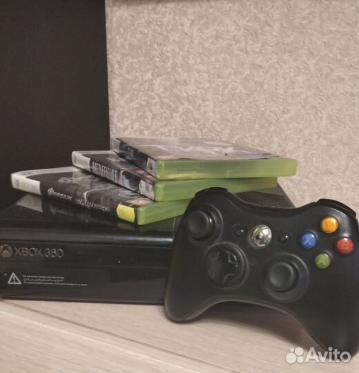Игровая приставка xbox 360 с играми
