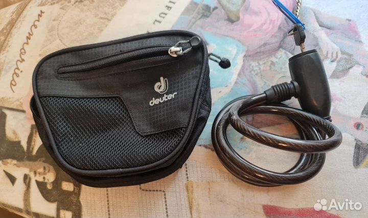 Вело Сумка и противоугонный замок