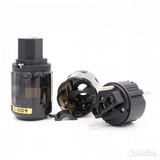 Oyaide C-004 P-004E Schuko сетевые разьёмы