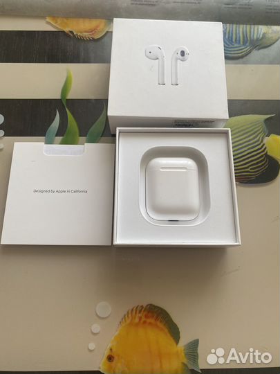 Наушники Airpods 2 оригинал