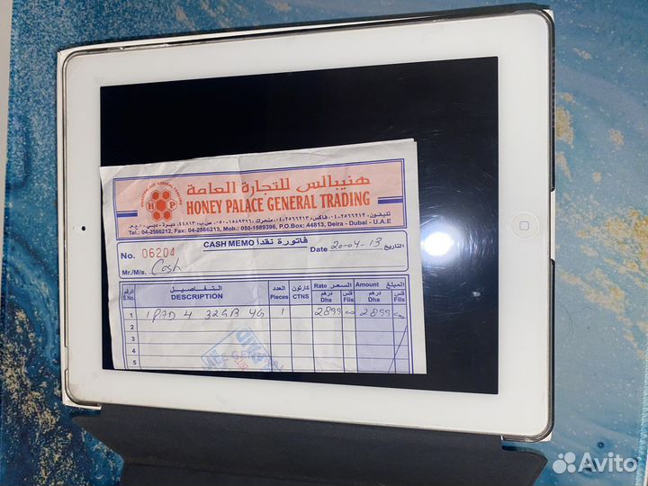 iPad 4 на 32gb