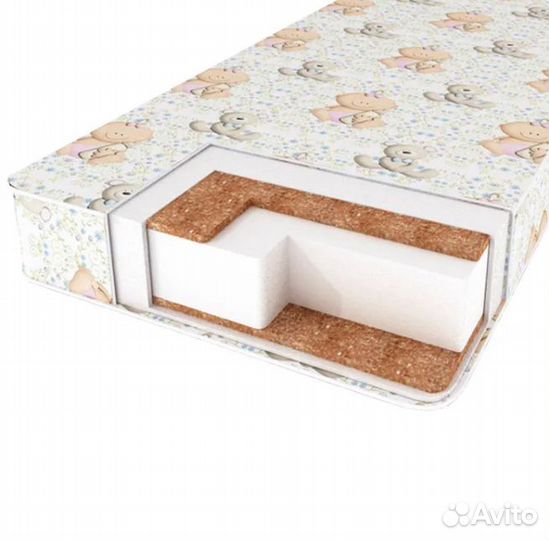 Матрас в детскую кроватку 120 на 60