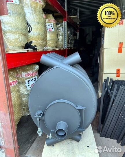 Булерьян печь тлеющего горения. Буржуйка