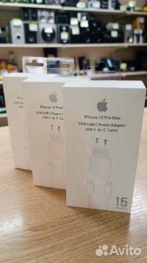iPhone Блок+шнур 35w
