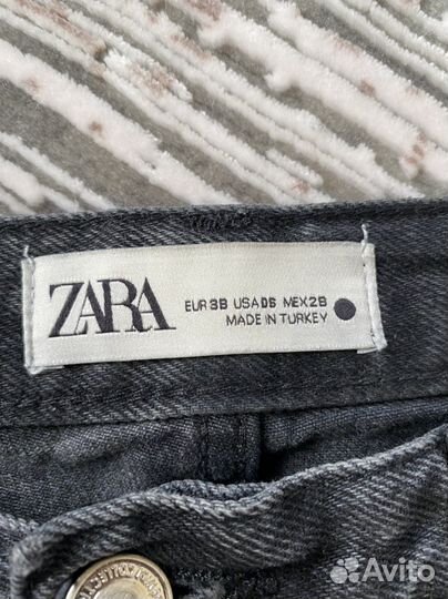 Джинсы женские zara 38