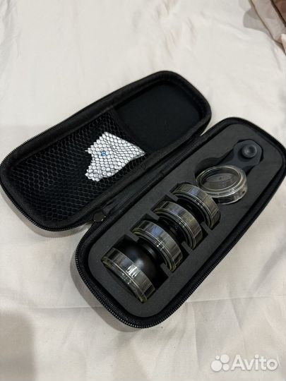 Комплект объективов Apexel 5-in-1 для смартфона