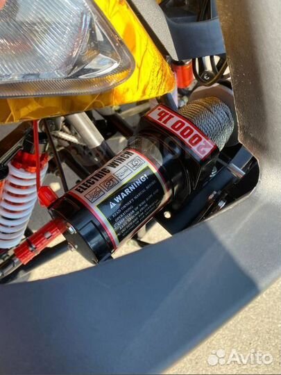 Квадроцикл Grizzly 300cc золотой, кардан