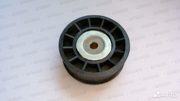 Ролик направляющий камаз (пластик) с бортиком 9527