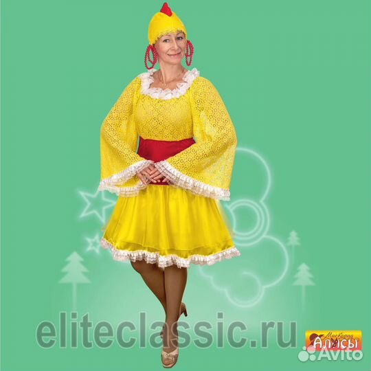 Платье курочки