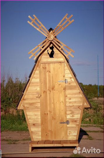 Дачный туалет с установкой BAG333