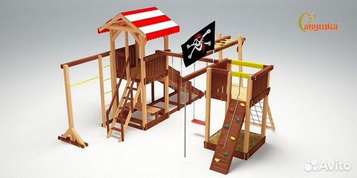 Детская площадка, городок Савушка 4 сезона 8