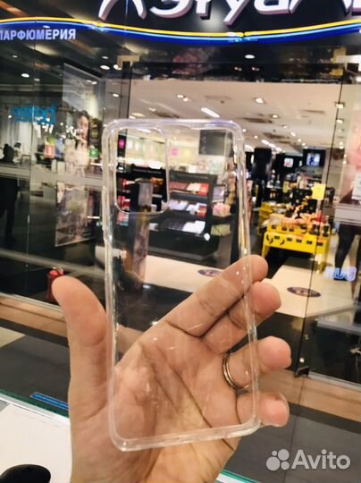 Чехол на Poco M4 Pro прозрачный