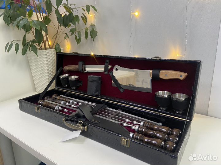 Подарочный набор для мужчины с шампурами