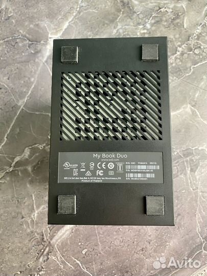 HDD Western Digital My Book Duo на 16 Тб памяти