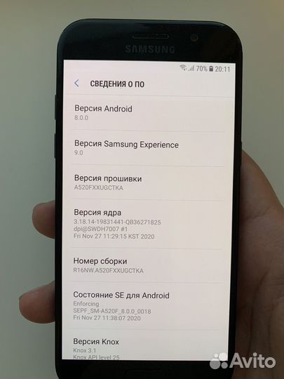 Телефон Samsung galaxy a5 2017
