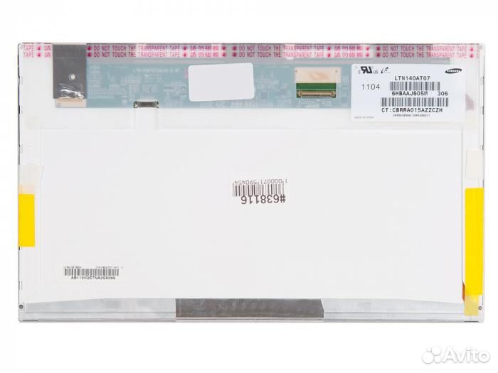 Матрица для ноутбука Samsung LTN140AT07
