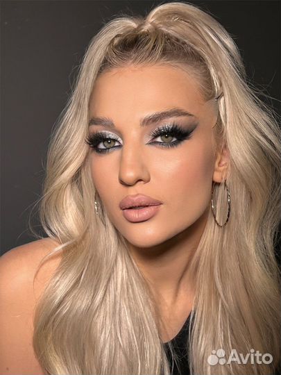 Макияж+укладка